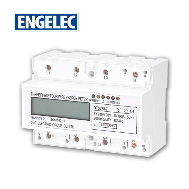 EEDTS238-7 RS485 Three Phase Din-rail Energy Meter