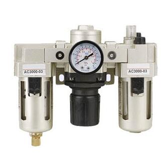 AC series relief type FRL regulator valve units
