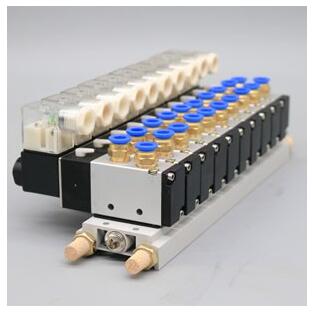 4V, 4A pneumatic solenoid valve manifold accessories