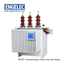 160kVA 15/0.41kV transformateurs haut de poteau huile de type H61