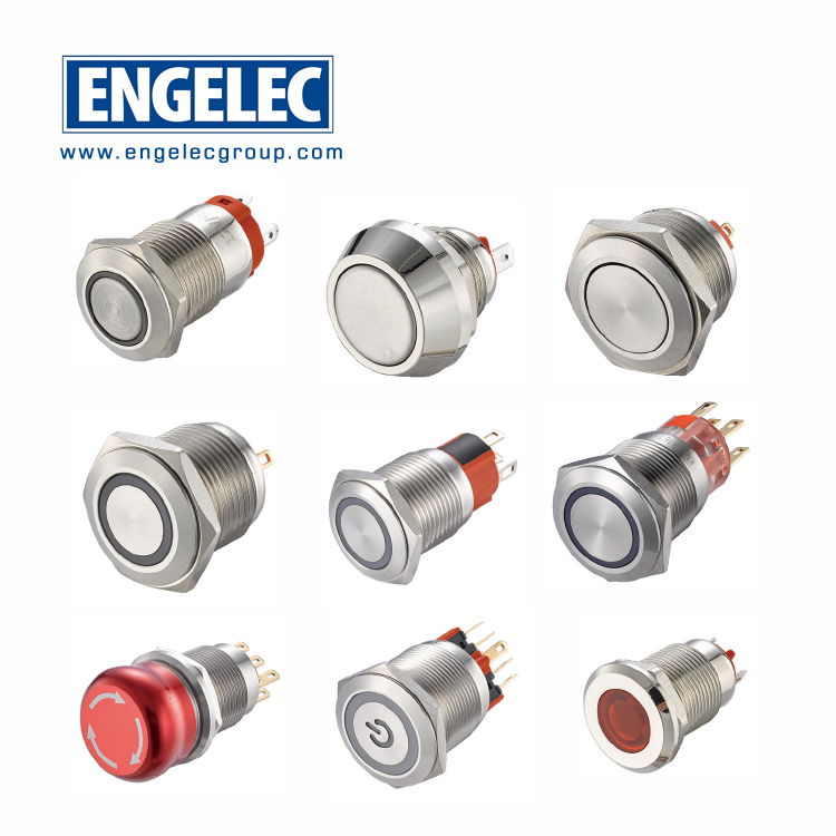 Metal Pushbutton and Indicator, S25 Series