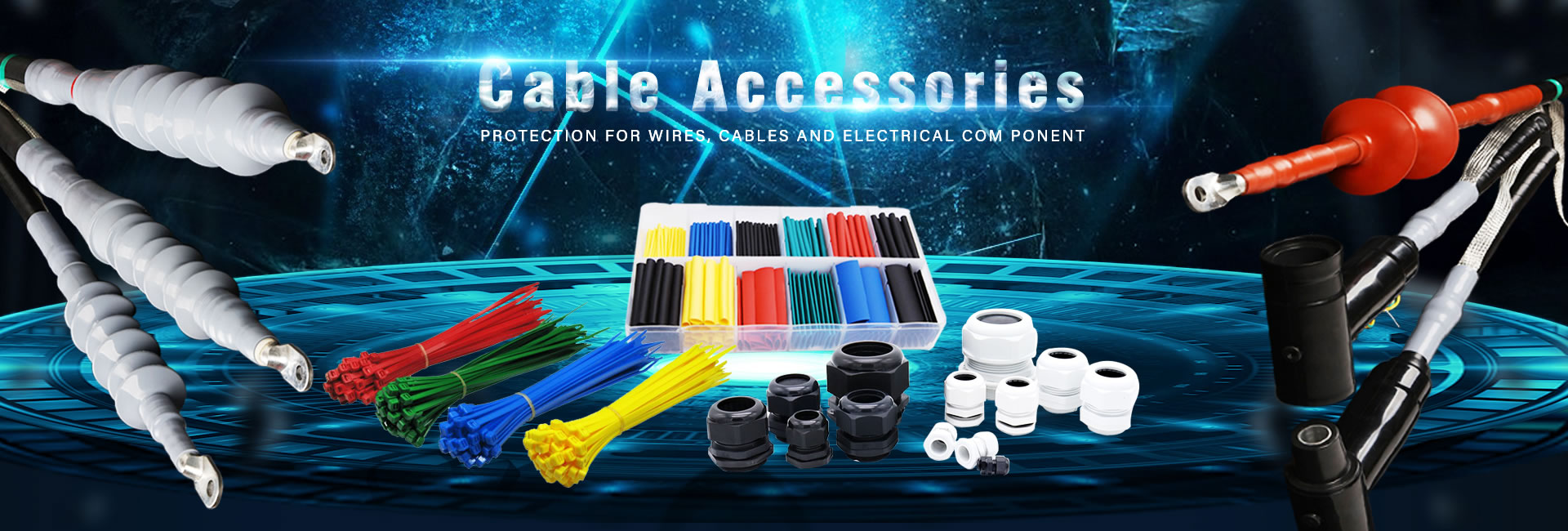 cable termination kits, cable joint kits, heat shrinkable tube, cold shrinkable tube